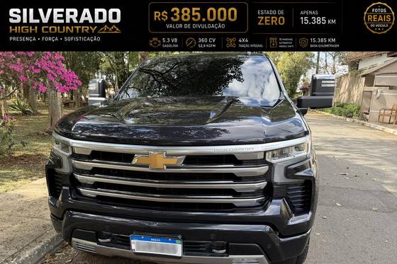 CHEVROLET SILVERADO 5.3 V8 GASOLINA 1500 HIGH COUNTRY 4X4 AUTOMÁTICO CHEVROLET SILVERADO 5.3 V8 GASOLINA 1500 HIGH COUNTRY 4X4 AUTOMÁTICO